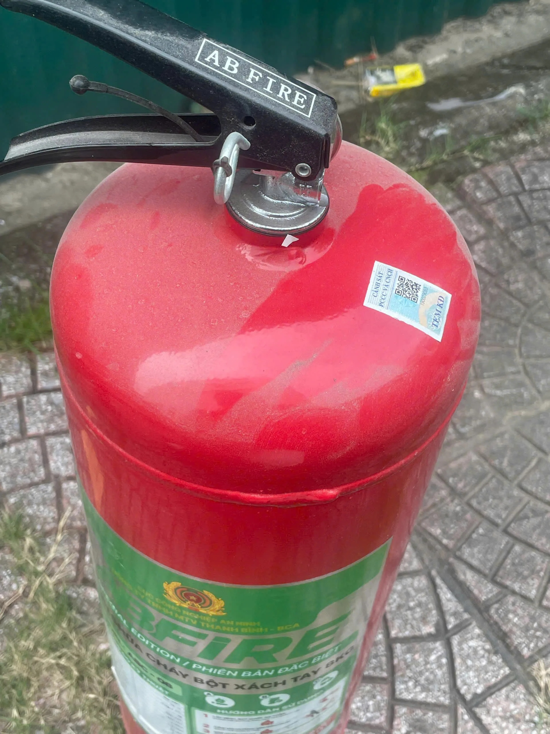 Bình chữa cháy bột ABC 8kg ABFIRE ABC-08 (Tem Bộ Công An)