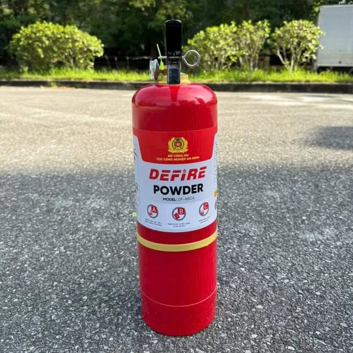 Bình chữa cháy bột ABC 4kg DeFire DF-ABC4 (Bộ Công An)