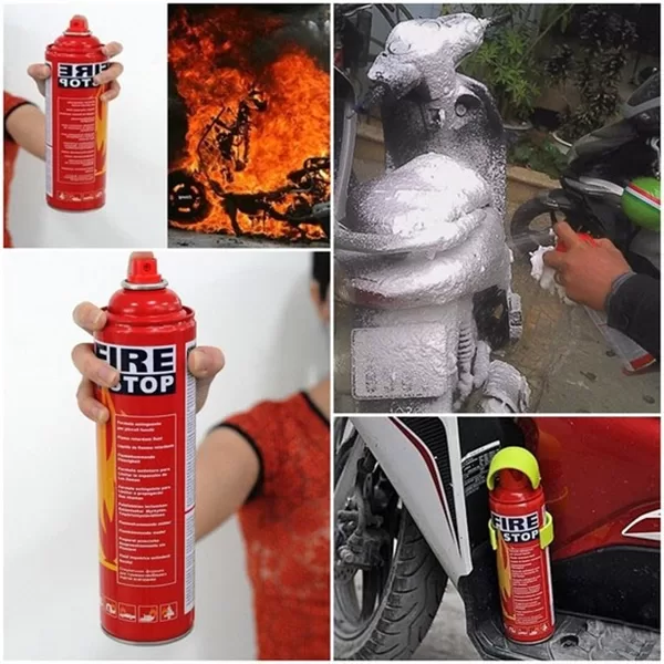 Bình chữa cháy mini cho xe ô tô FIRE STOP 15 Bình chữa cháy mini xe ô tô FIRE STOP