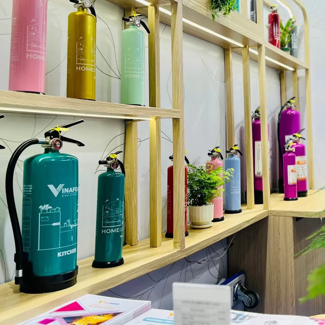 Cấu tạo Bình chữa cháy Vinafoam V3F-K