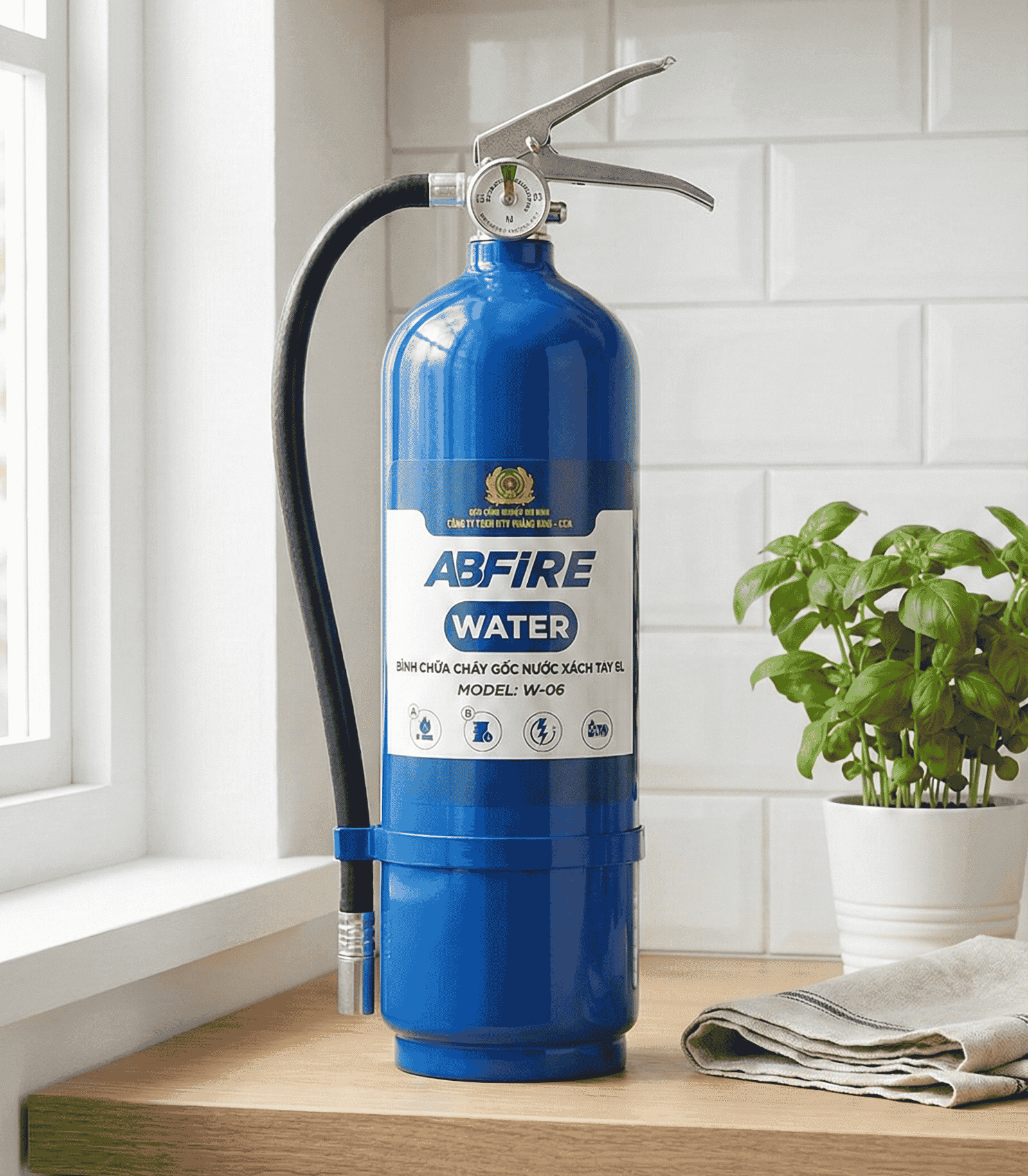 Bình chữa cháy gốc nước 3L ABFIRE AB-W03 (Bộ Công An)