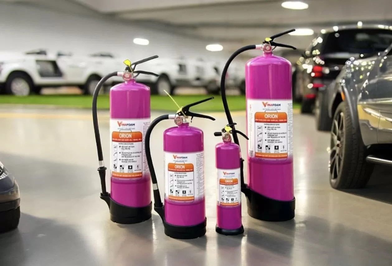 Bình chữa cháy Pin Lithium đa năng VinaFoam ORION 3L OR-3