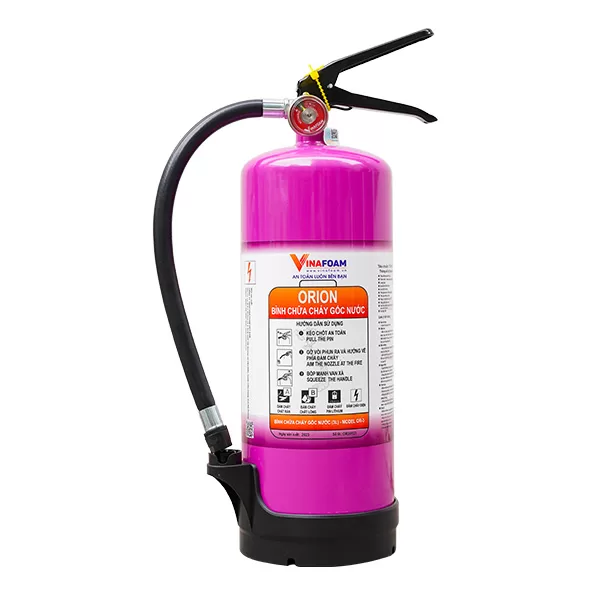 Bình chữa cháy Pin Lithium đa năng VinaFoam ORION 3L OR-3