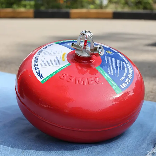 Bình cầu chữa cháy tự động bột ABC 8kg 83MEC BQP (Tem KĐ)